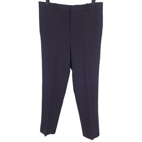 Jil Sander Wool Suit Pants Size 52 US L Mens Navy Trousers - Picture 1 of 7